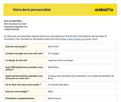 agence création site web tarifs