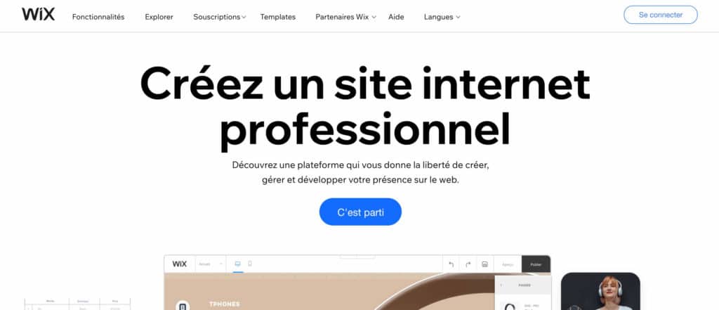meilleur site internet gratuit