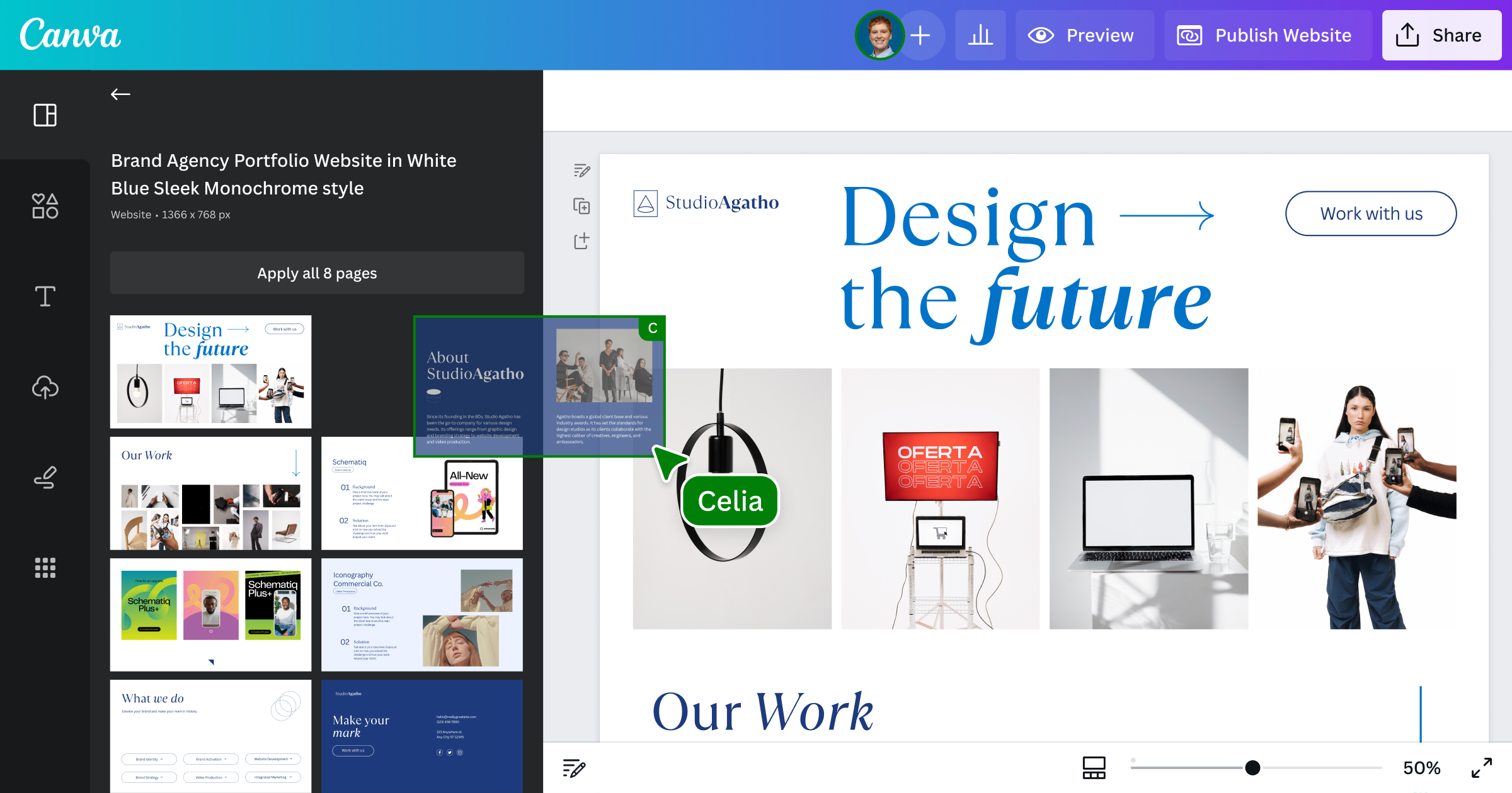 créer un site web professionnel