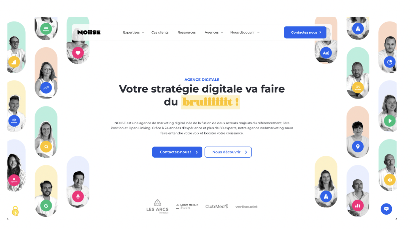 agence de communication digitale luxe